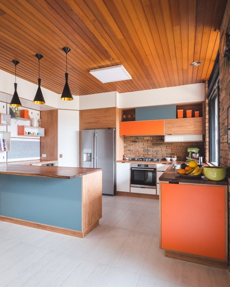 kitchen laminates color combination