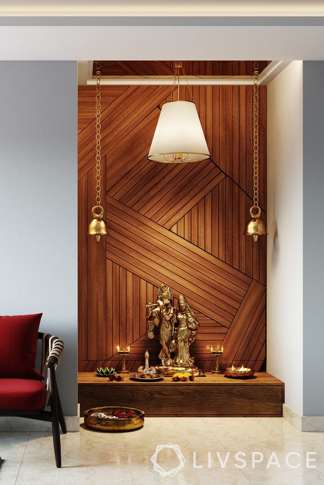 mandir designs for small flats