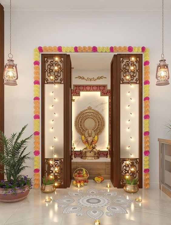 Pooja Room in Salem at best price by Smart Interio & Smart Kitchen -  Justdial