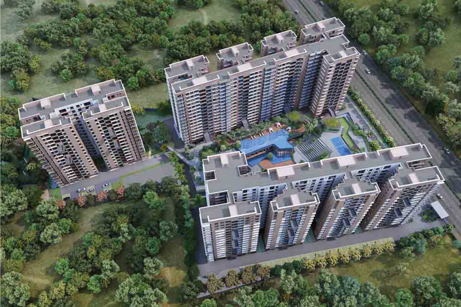4 BHK Flats in New Town